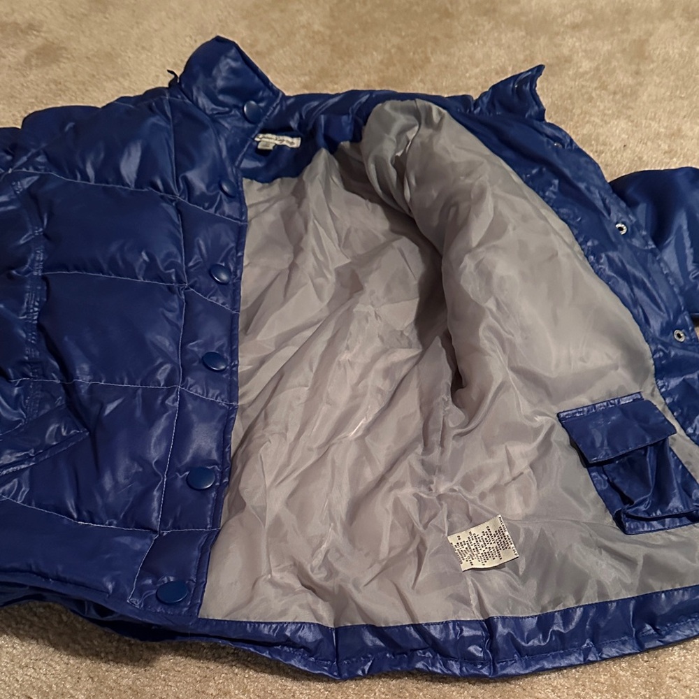 American Rag Blue Puffer Jacket - Picture 2 of 9